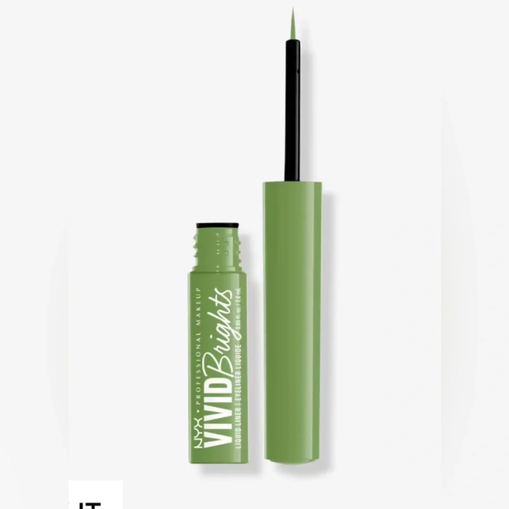 NYX NIP Professional Makeup Vivid Brights Longwear Liquid Liner Ghosted Green